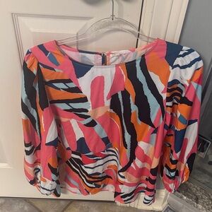 JODIFL Multicolor Abstract Blouse